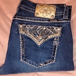 Miss Me Blue Embellished Women's Jeans